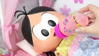 BABY MAGALI TOMANDO MAMADEIRA - ROTINA DA NOITE
