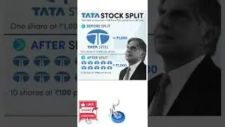 TATA STEEL STOCK SPLIT DETAILS (Non-compliant)