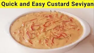 Custard Seviyan | Colourful Seviyan| Sawaiyan Custard | Rangeen Seviyan |Custard Vermicelli