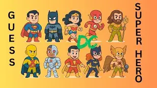 Guess the DC Superhero Challenge - Test Your DC Comics Knowledge! #quiz #dccomics