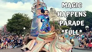 *FULL* Magic Happens Parade at Disneyland-FIRST RUN!