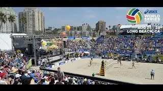 2016 ASICS WSOBV Long Beach Men's Final Lucena Dalhausser USA vs. Solberg & Goncalves BRA