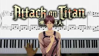 Shinzou Wo Sasageyo! Attack on Titan Piano Cover (with sheet music)