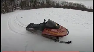 95' SkiDoo Formula Z  583 Rotax First ride in 12 years