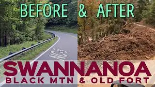 Swannanoa, NC - Hurricane Helene - Before & After