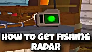 Как получить рыболовный радар в Fish it Roblox | рыболовный радар