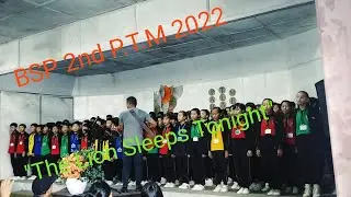 BSP Second P.T.M 2022. Students presenting 