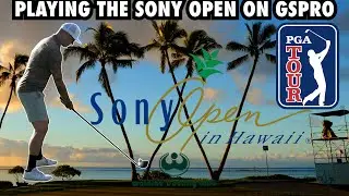 Wai'alae Country Club | The Sony Open | On GSPRO #thesonyopen #diygolfsim #pgatour