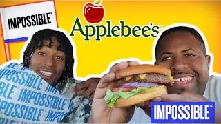 Trying Applebee's NEW Impossible Burger | How good is it?