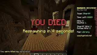Minecraft Murder mystery(showdown)