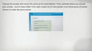 Choose the answer that means the same as the word flashed. Think carefully before you choose your an