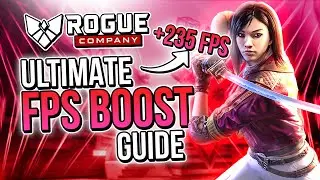 🔧 ROGUE COMPANY: HOW TO BOOST FPS AND FIX FPS DROPS / STUTTER 🔥 | Low-End PC ✔️