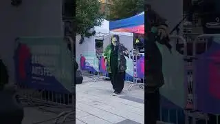 Dawn Tallman sings 'Celebrate Myself' at the Downtown Brooklyn Arts Festival 2024!