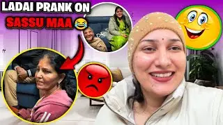 Ladai Prank on Sassu maa😅| Zabardast Acting😂