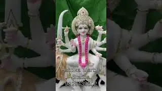 Marble Durga Mata Statue