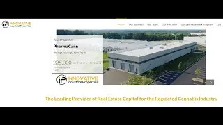 Innovative Industrial Properties IIPR Cannabis REIT