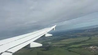 Lufthansa Airbus A320 take-off from Berlin (BER) 13SEPT2025