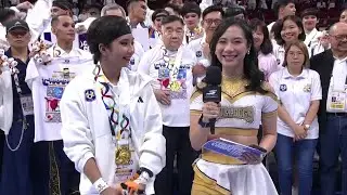 NU PEP SQUAD championship interview | UAAP Season 88 Cheerdance Competition
