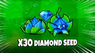 Plants Vs Zombies Hybrid 2.1 | x30 Diamond Seed vs Giga Gargantuar