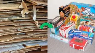 How Millions of Cardboard Boxes Are Recycled?