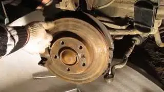 Замена передних тормозов BMW e36