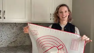Pastry Mat for Rolling Dough, WeGuard 24&ldquo;x20&rdquo; Extra-large Silicone Pastry Kneading Mat Board