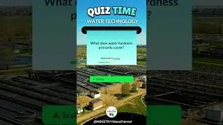 Water Technology QUIZ 162 #industrialquiz #watertechnology #water