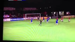 Will Keane goal vs Everton Reserves