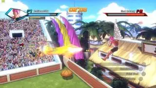 Dragon Ball Xenoverse- 0 Attributes vs Top Ki Blast Player (Part 2)