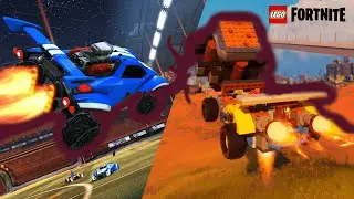 I Built the Octane from Rocket League in Lego Fortnite(Sort of) + Tutorial