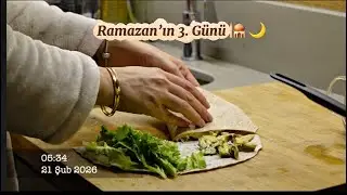 RAMAZAN&rsquo;DA HER G&Uuml;NE BİR VLOG (3/29)|Sahurda tok tutacak tarifler, Her g&uuml;n bir yeri detaylı temizleme