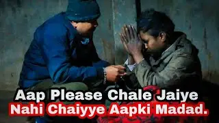 A ❤heart-breaking video of helping homeless india | We Are helping poor people  india