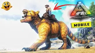 How To Tame Thylacoleo In ARK Mobile Revamp 🔥🔥 : ARK Ultimate Mobile Edition Taming Thylacoleo OP