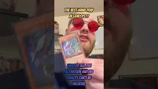 Лучшая ловушка для руки для GENESYS?? #yugioh #tcg #gaming #shorts #yugiohtcg