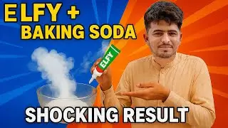 Mixing Elfy & Baking Soda | Science Experiment