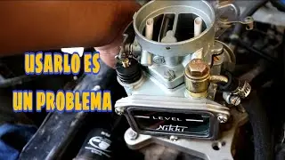 Este carburador no funciona en estos motores. ¡NO CARBURA!