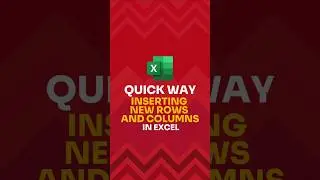 💡 Excel Tip Alert! Want to add rows and columns in a flash? Check out this quick method.