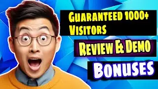 Guaranteed 1000+ Visitors | Review & Demo + Bonuses | Christopher James Internet Marketing