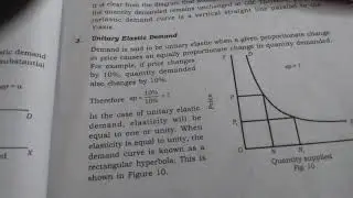 unitary elastic demand