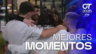 Un EMOTIVO ABRAZO COLECTIVO despu&eacute;s del SEGUNDO PASE DE MICROS de la GALA 10 I OT 2025
