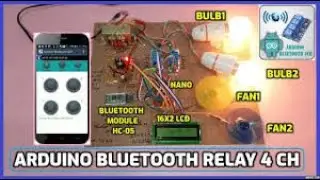 How to use Bluetooth control Relay with Arduino / #arduinoproject #mrindianhacker #potentiometer