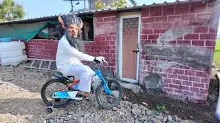 तनुच्या सायकलवर खविस येऊन बसला 🫣#भांडण 
