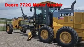 John Deere 772G Motor Grader &ndash; Precision Built for Demanding Grading Jobs!