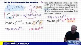 LEI DO RESFRIAMENTO DE NEWTON 📌 02