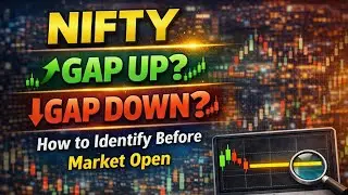 How to Predict NIFTY Gapup || Gapdown || flat |Before Market Opens