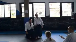 Sensei Tony Heseltine, Athens 2018 - Tai No Henko