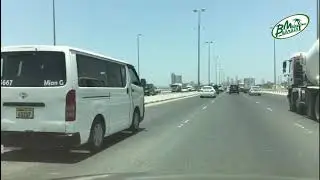 Bahrain Alba interchange - Sitra - Mina Salman Road Trip