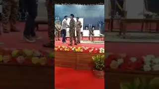 prithviraj spotted #Empuraan Team Visited CRPF's Program.!