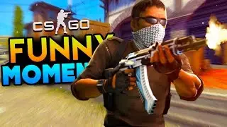 Забавные моменты из CS:GO &mdash; Ускоритель с тайником, руководство по стратегиям, автоснайперы! (CSGO)