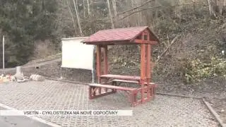 VSETÍN: Cyklostezka Jasenice má nové odpočívky